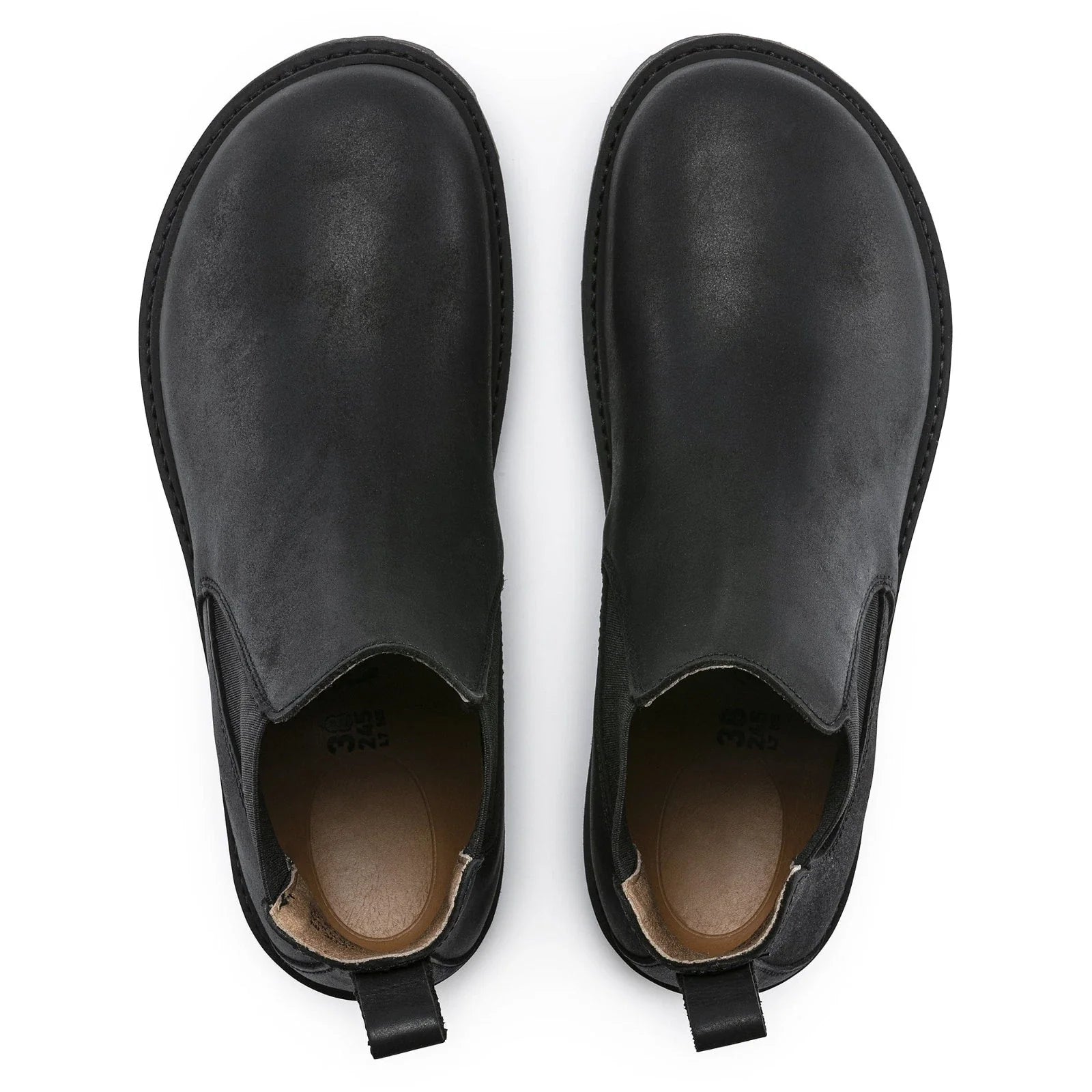 Birkenstock Stalon Ii 1017318 Boots 5-Black Leather Chelsea JZZ1117