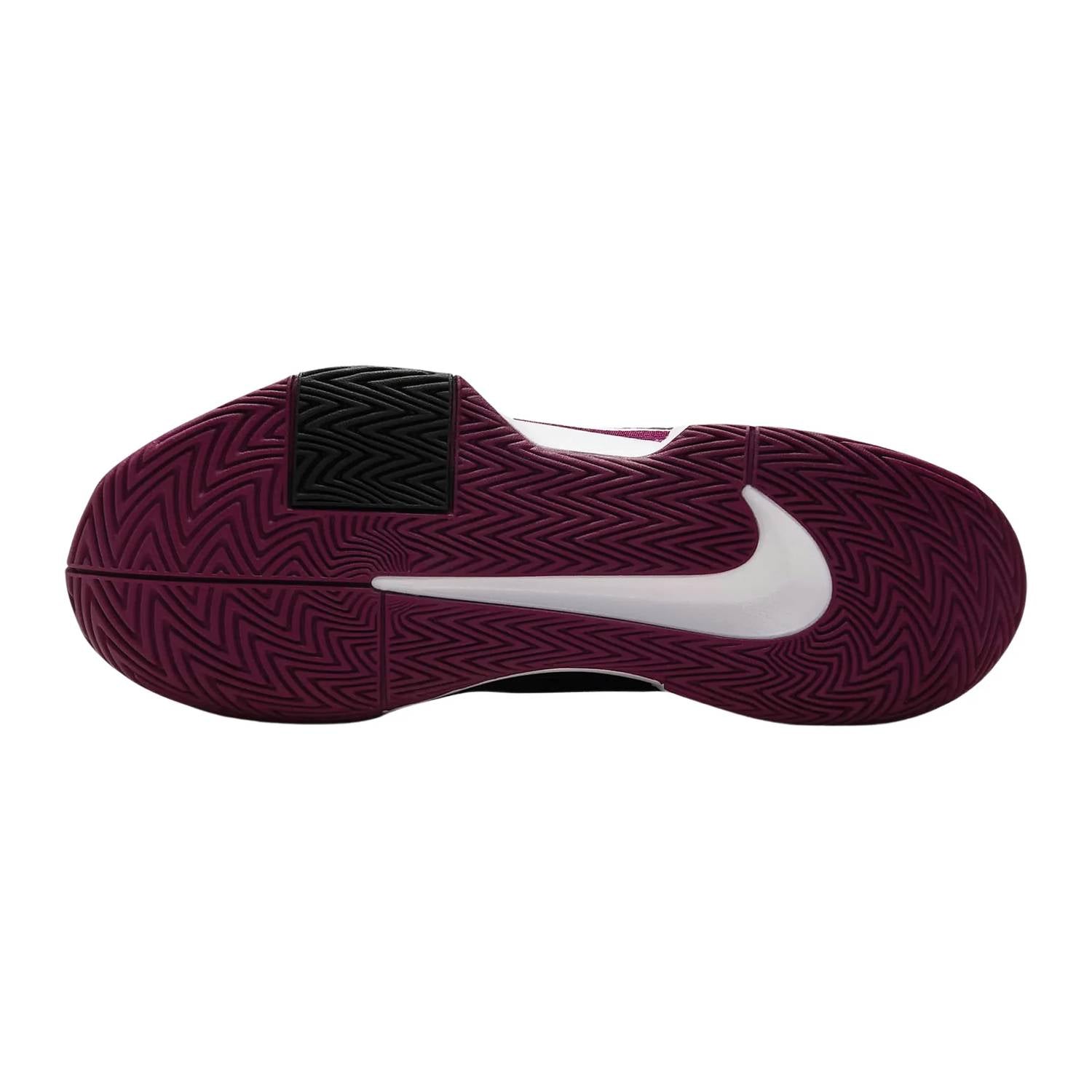 Men's Zoom Gp Challenge Pro Hc Tennis Shoes In Dark Smoke/sangria