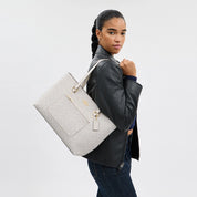 Coach Outlet Station Tote Bag In Signature Canvas