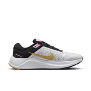 Nike Air Zoom Structure 24 White/Wheat Gold-Black  DA8570-106 Women's