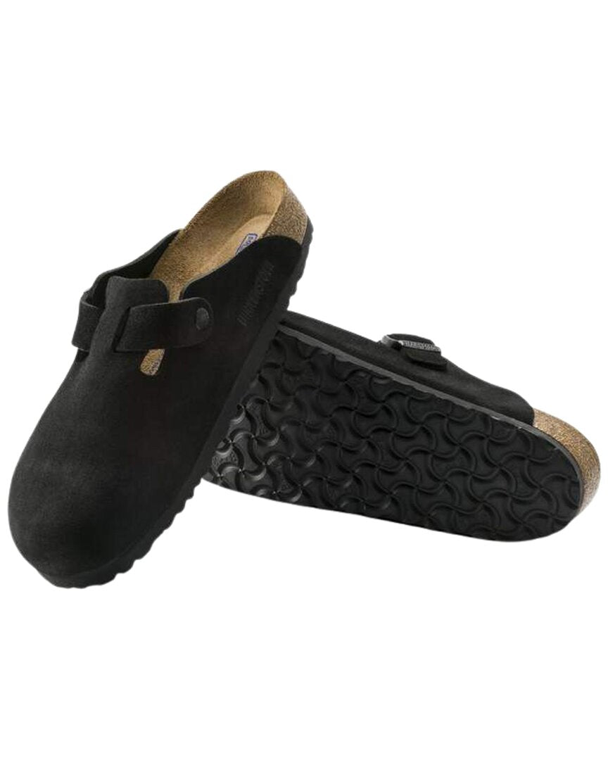 Birkenstock Boston Soft Footbed Suede Sandal