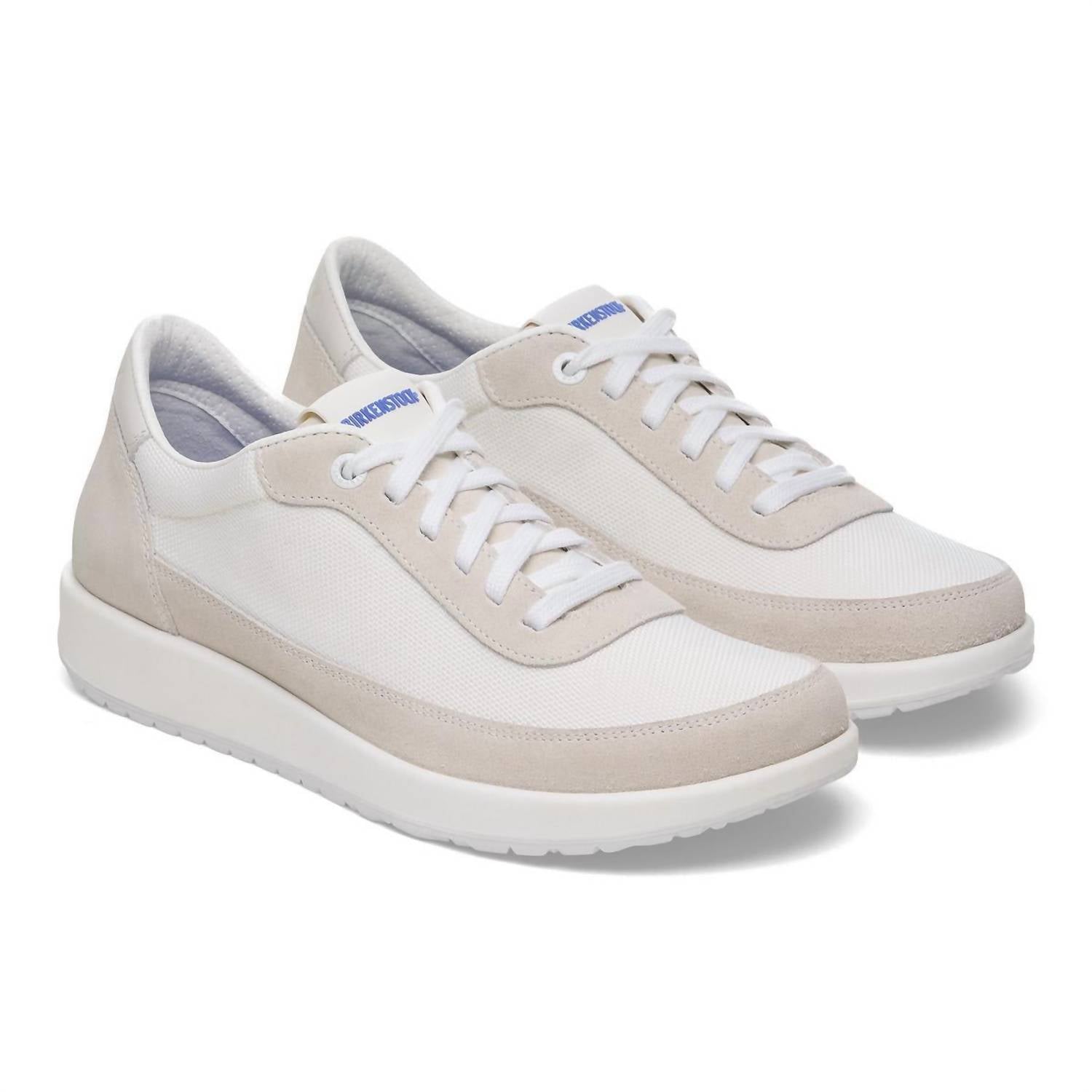 Unisex Honnef City Lace Up Sneakers In Antique White