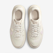 Women's Nike Air Force 1 PLT.AF.ORM DJ9946-104 Sneaker Sail Shimmer Leather Shoes