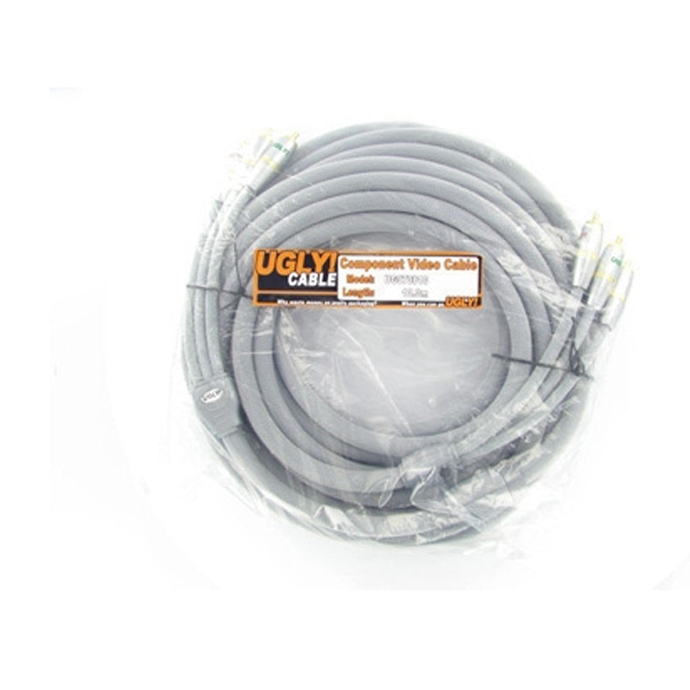 10m Ugly Ultra Premium Component RGB Video Cable RCA 75 Ohm Shielded OFC