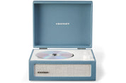 Crosley Voyager Portable Retro CD Player Bluetooth Speakers FM (Washed Blue)