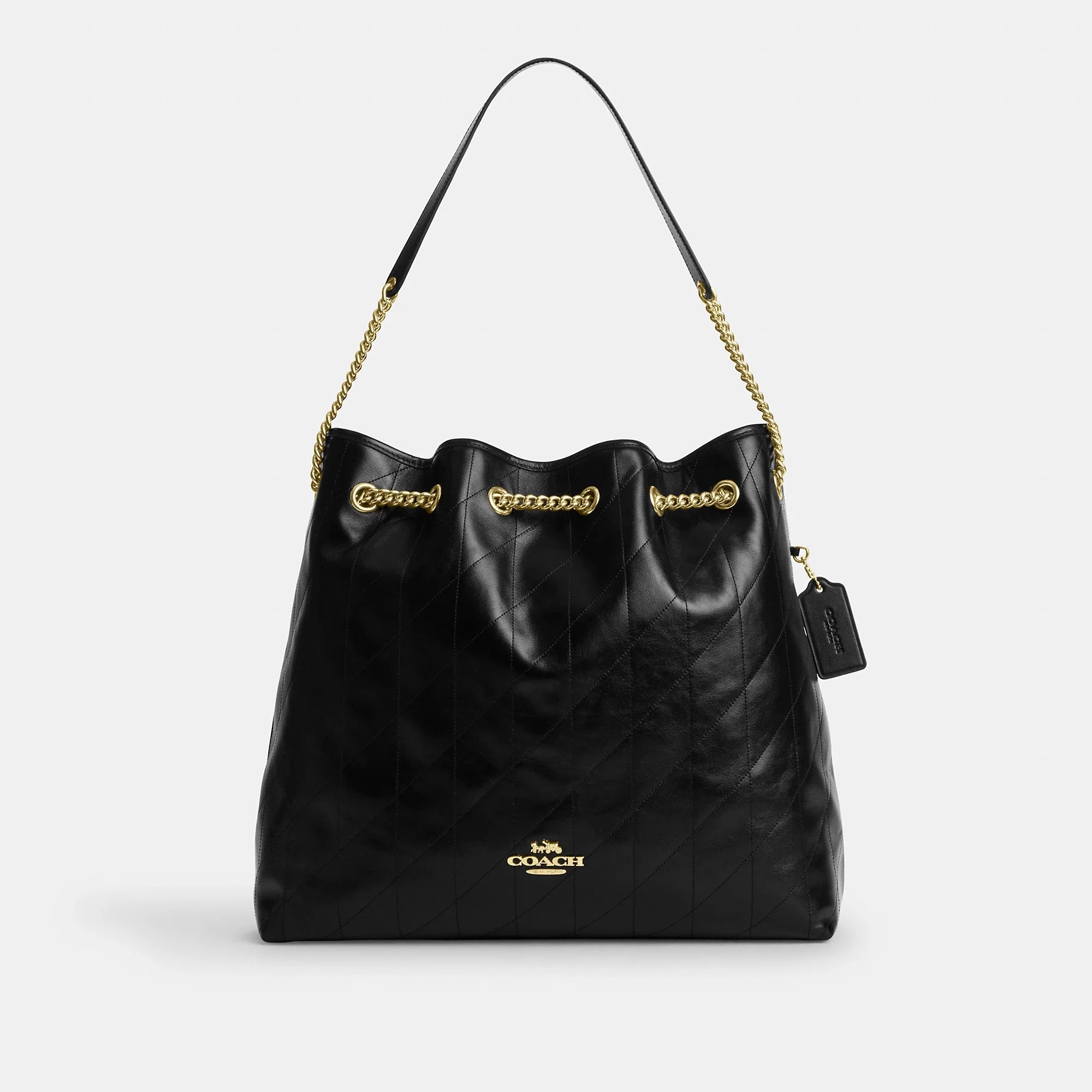 Coach Outlet Evelyn Large Shoulder Bag With Quilting