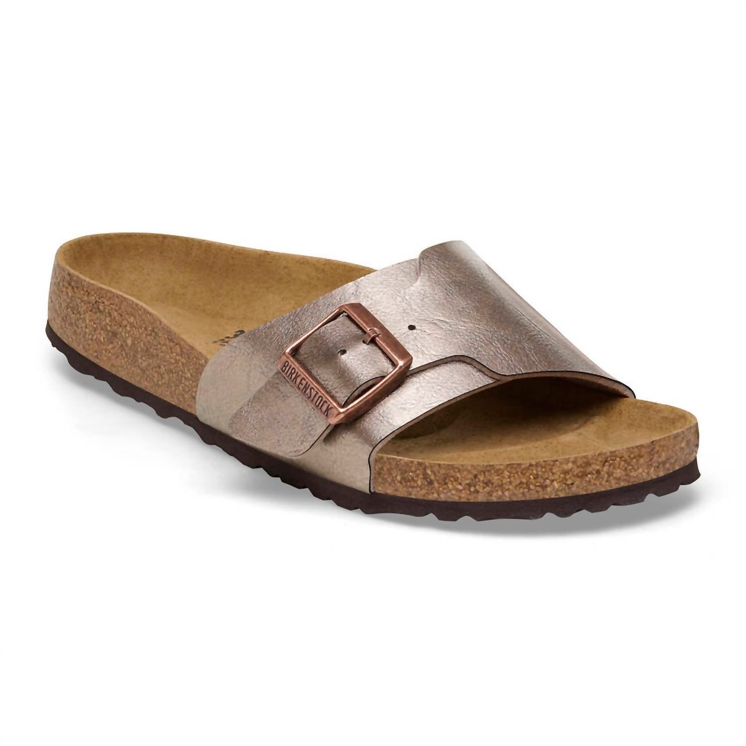 Women's Catalina Birko-Flor Slide Sandal In Graceful Taupe
