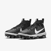 Nike Alpha Huarache NXT MCS DJ6519-002 Men's Black White Baseball Cleats MEW740