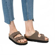 Women's Arizona Flex Platform Sandals In Mocha