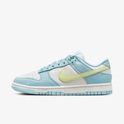 Women's Dunk Low Citron Sneakers In Ocean Bliss