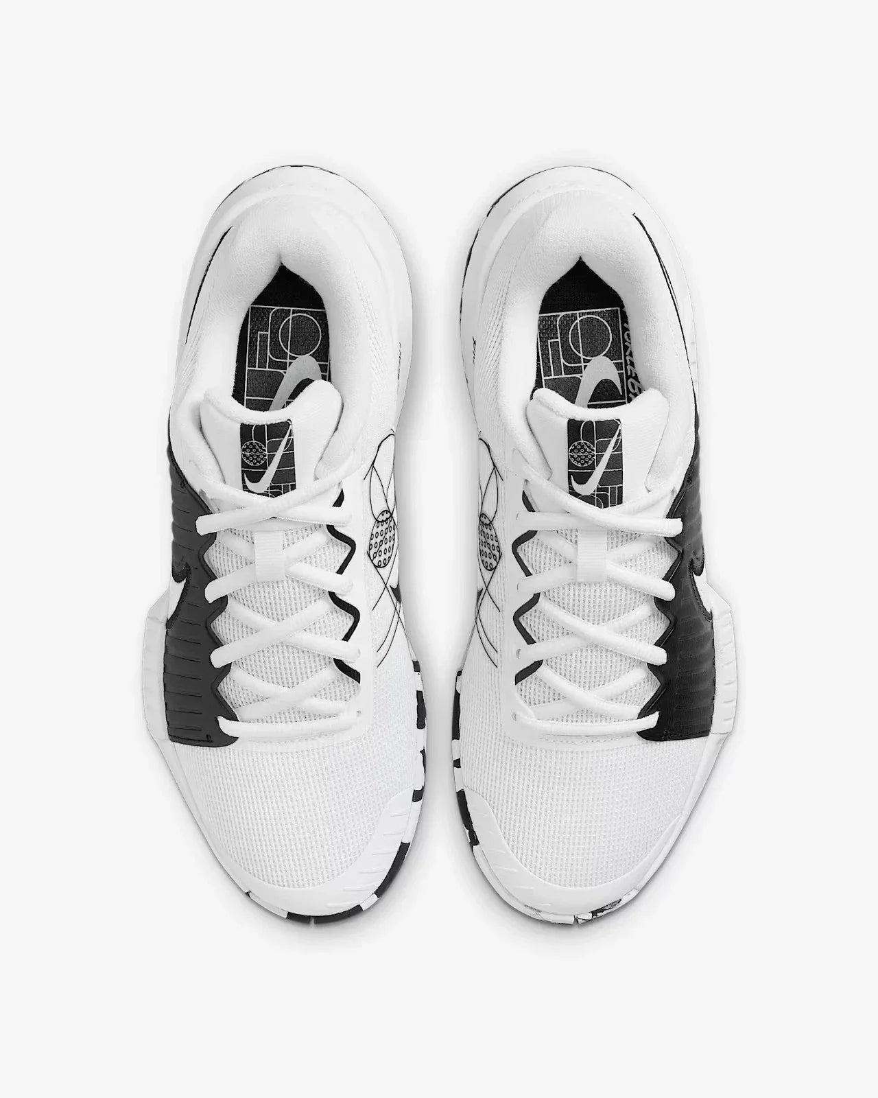 Nike Zoom Challenge FQ4155-100 Sneakers Women's White Pickleball Shoes SHOP328