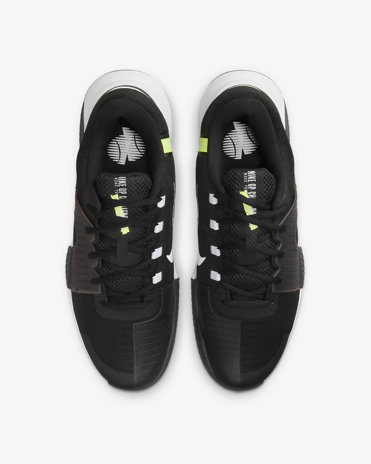 Men's Zoom Gp Challenge 1 Hc Shoes In Black/white