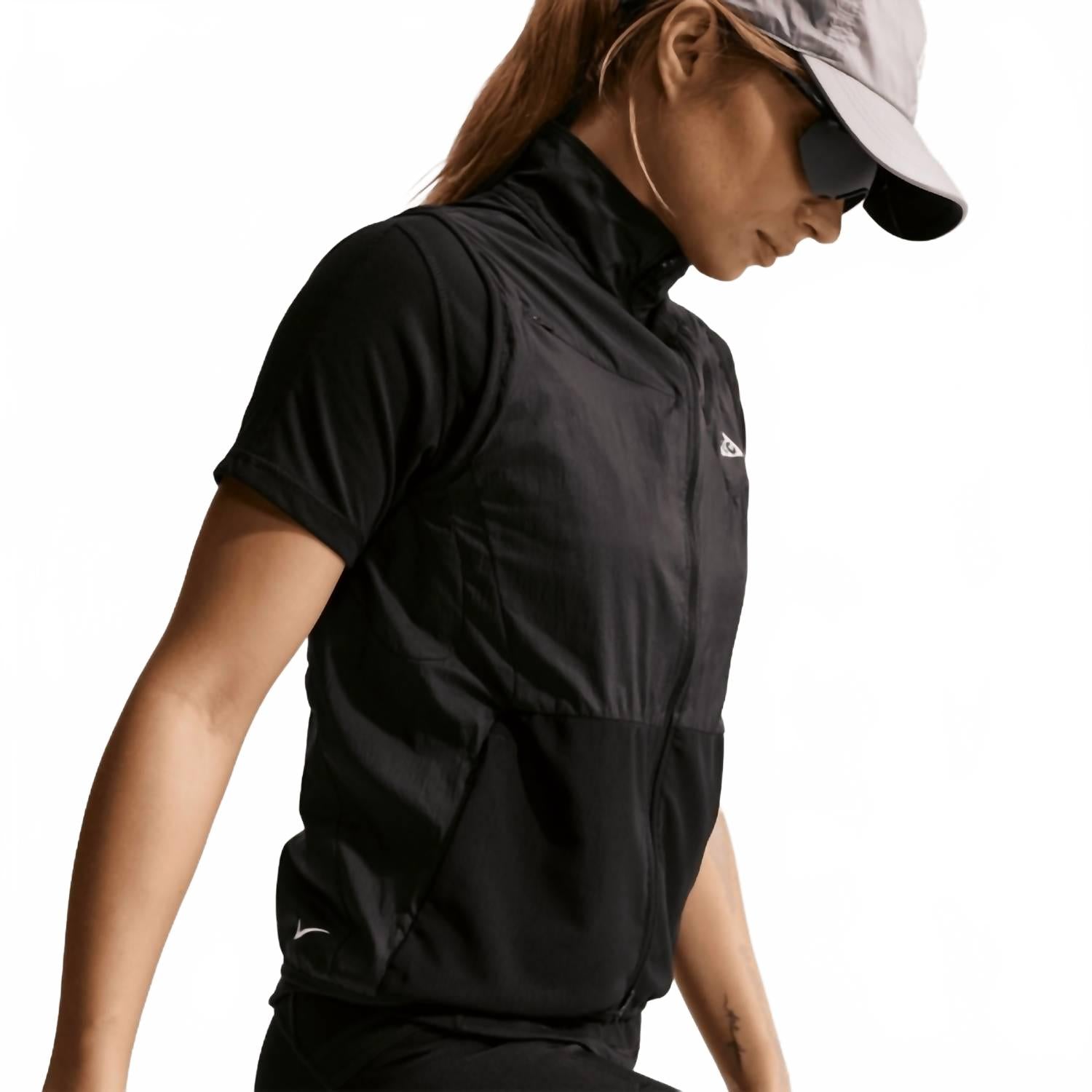 Acg Gilet Vest In Black/summit White