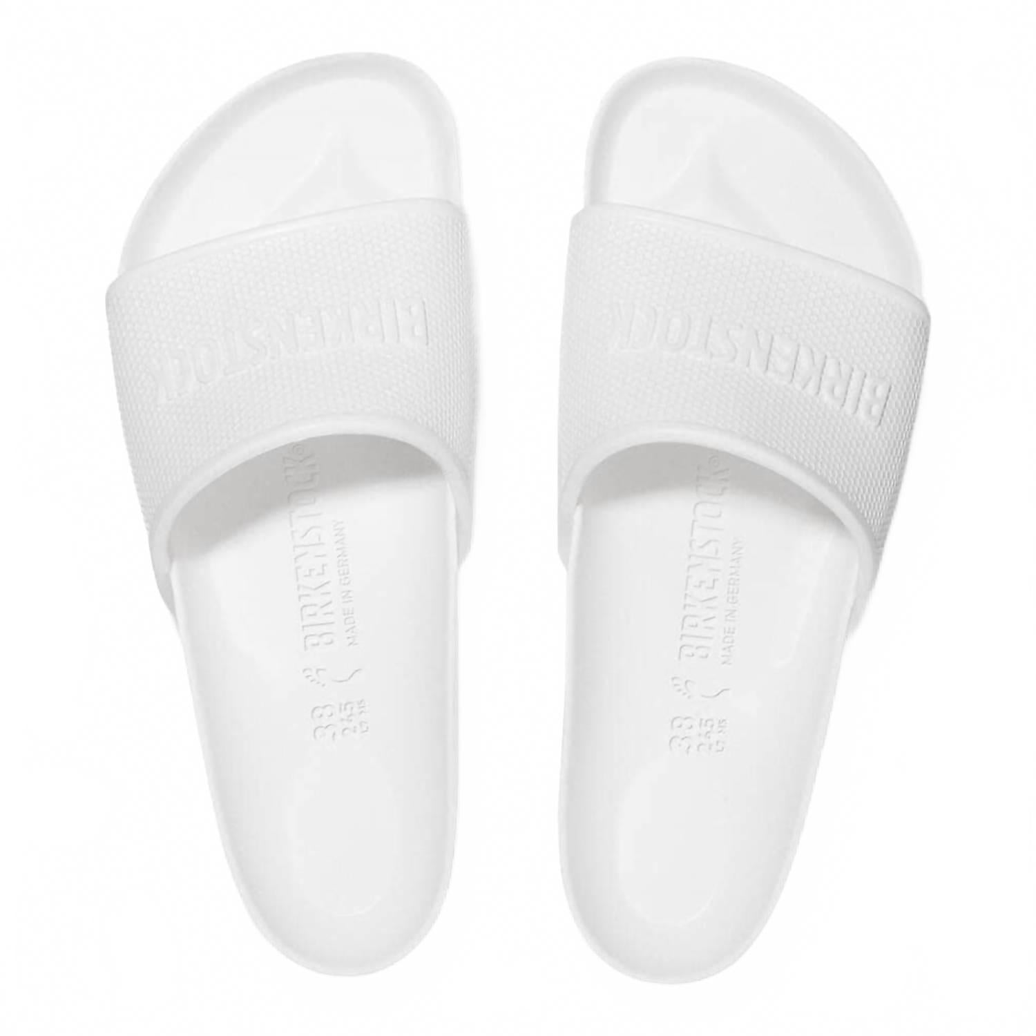 Unisex Barbados Eva Slide Sandal In White