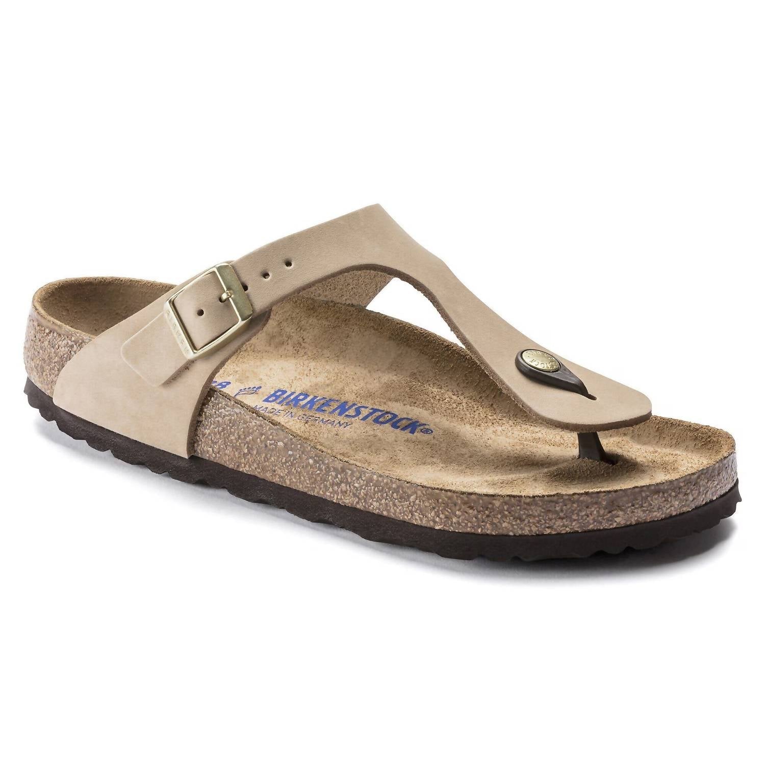 Women's Gizeh Soft Footbed Sandal In Sandcastle