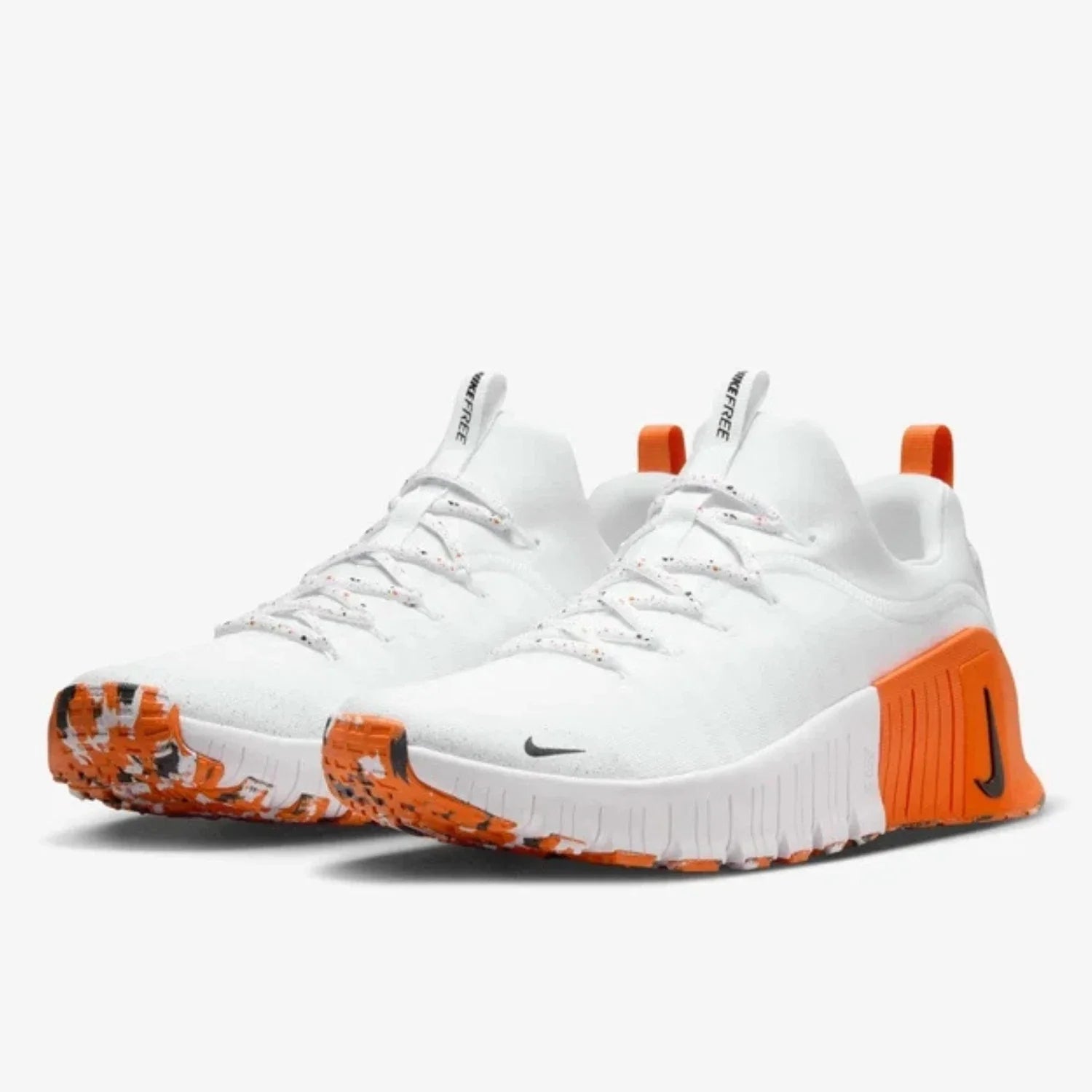 Nike Free Metcon FJ7127-106 Sneakers Men's White Orange Workout Shoes MEW1217