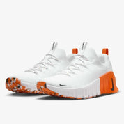 Nike Free Metcon FJ7127-106 Sneakers Men's White Orange Workout Shoes MEW1217