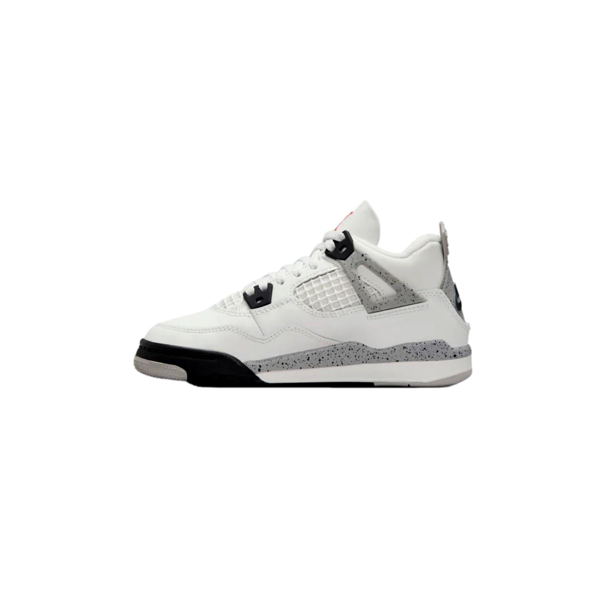 Pre-School Nike Jordan 4 Retro OG Summit White / Fire Red IB4388-100