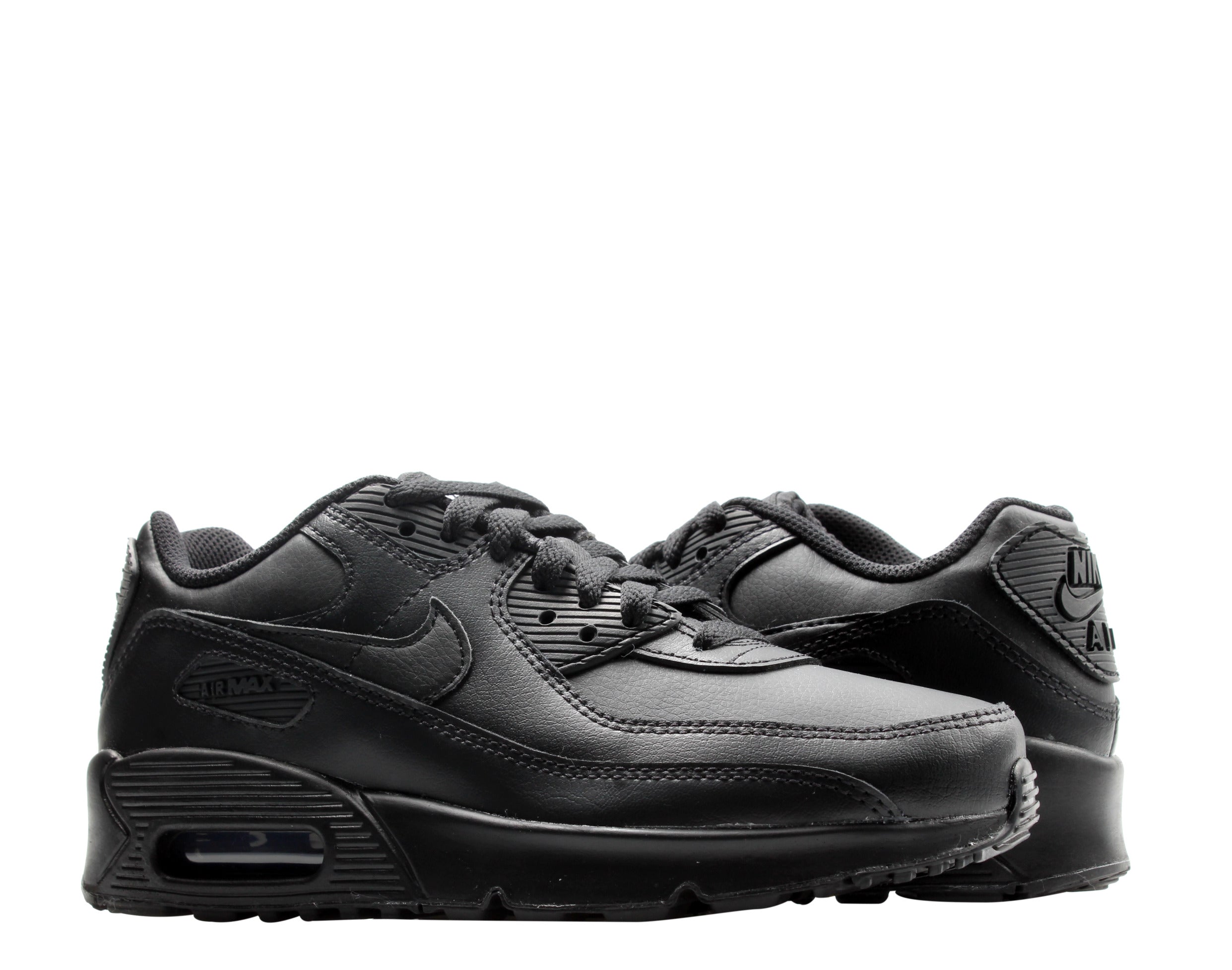 Big Kids Nike Air Max 90 Leather (GS) Running Shoes