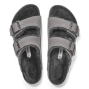 Women's Arizona Shearling Narrow Sandal In Iron