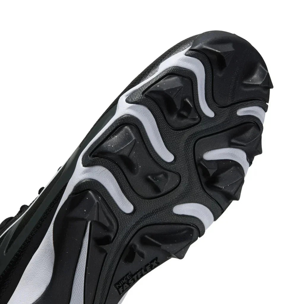 Men's Nike Alpha Menace 4 Shark FQ3875-001 Black White Football Cleats RHS7068