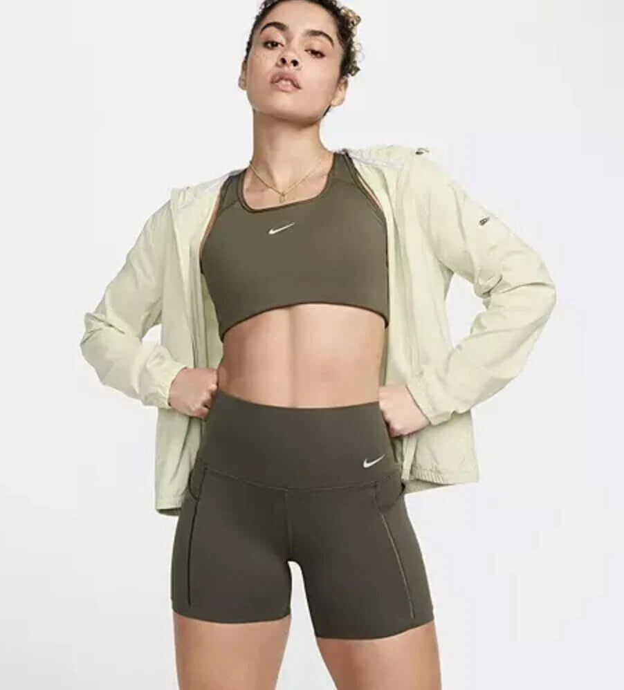 Women's Nike Universa FN3151-325 Biker Short High-Waisted SRT326