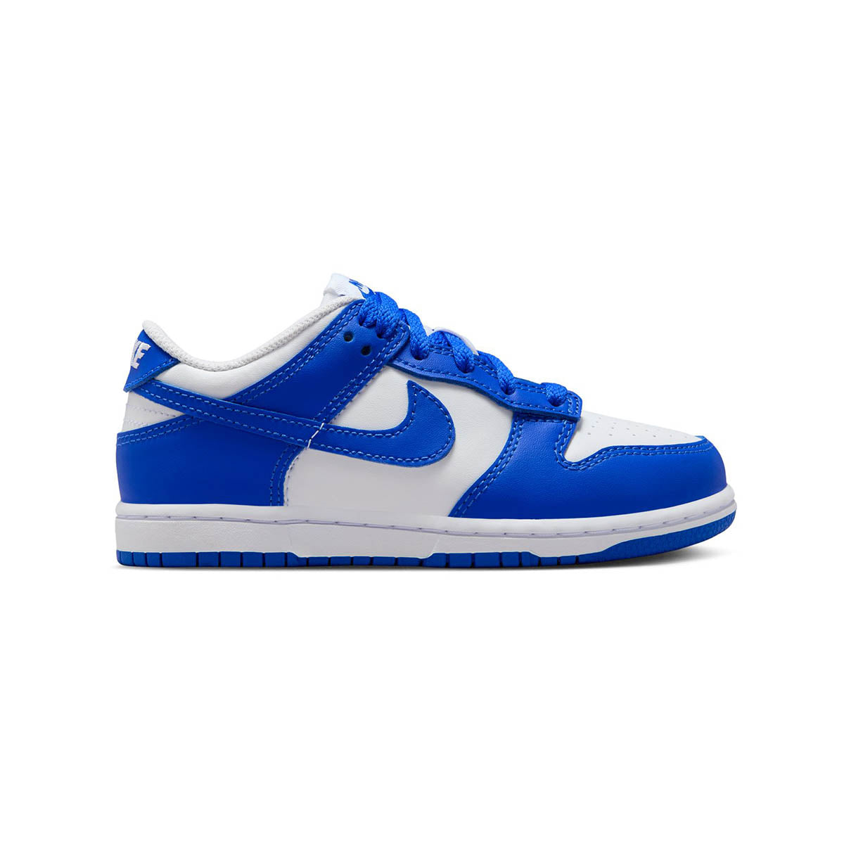Pre School Nike Dunk Low_White/Hyper Royal-Hyper Royal