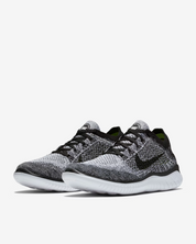 Men's Nike Free Run Flyknit 2018 942838-101 Gray Road Running Shoes HAM452