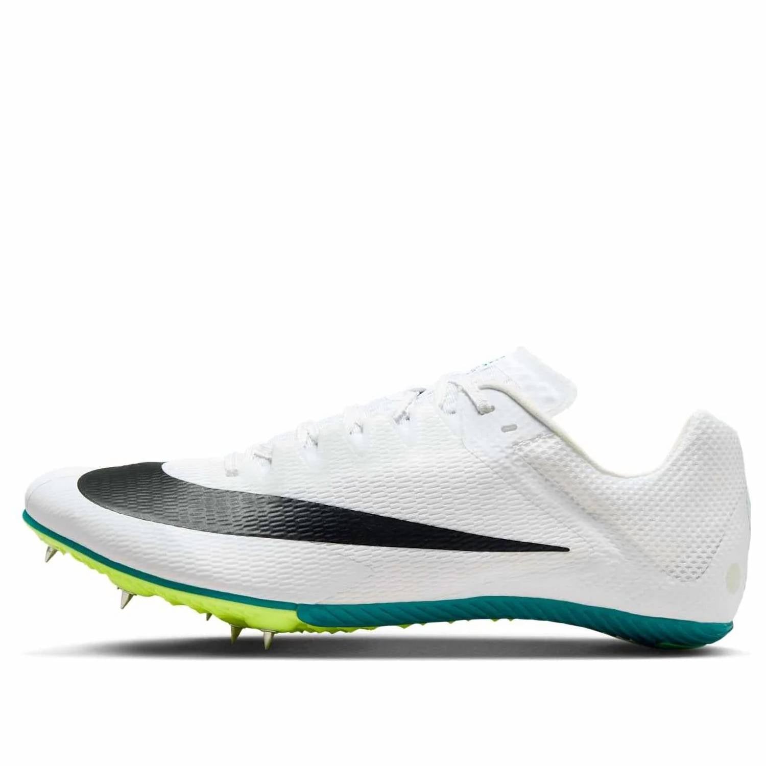 Men's Zoom Rival Sprint Shoes In White Bright Spruce Vapor Green Black