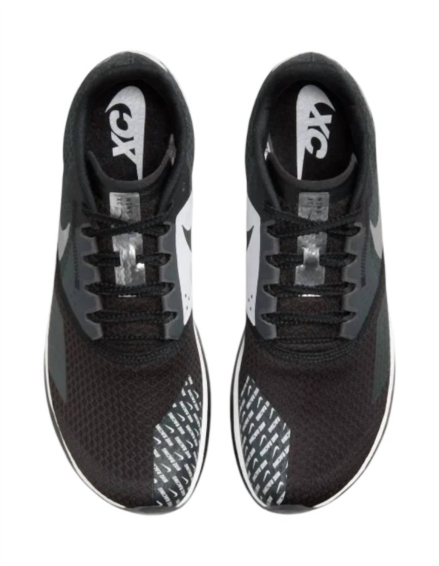 Men's Zoom Rival Xc 6 Shoe In Black/metallic Silver