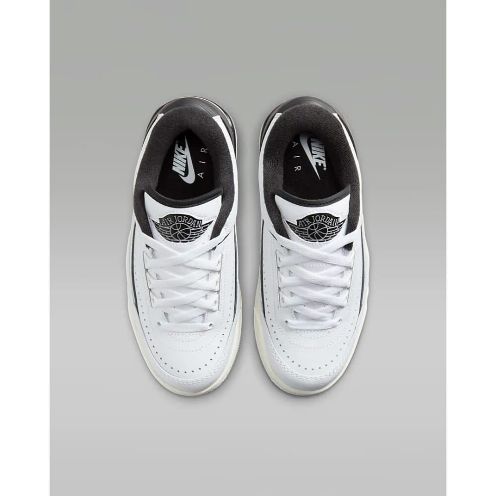Grade-School Nike Jordan 2/3 White/Black-Sail-Cement Grey FD0384-100