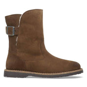 Women's Uppsala Shearling Boots In Dark Tea/natural