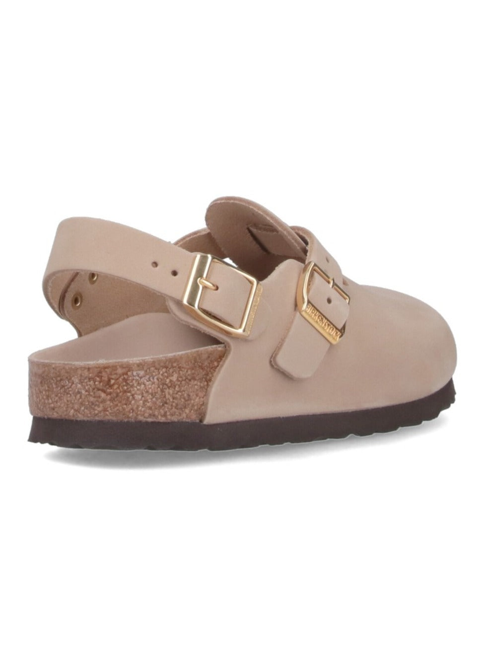 "Tokio" Slingback Mules – Beige