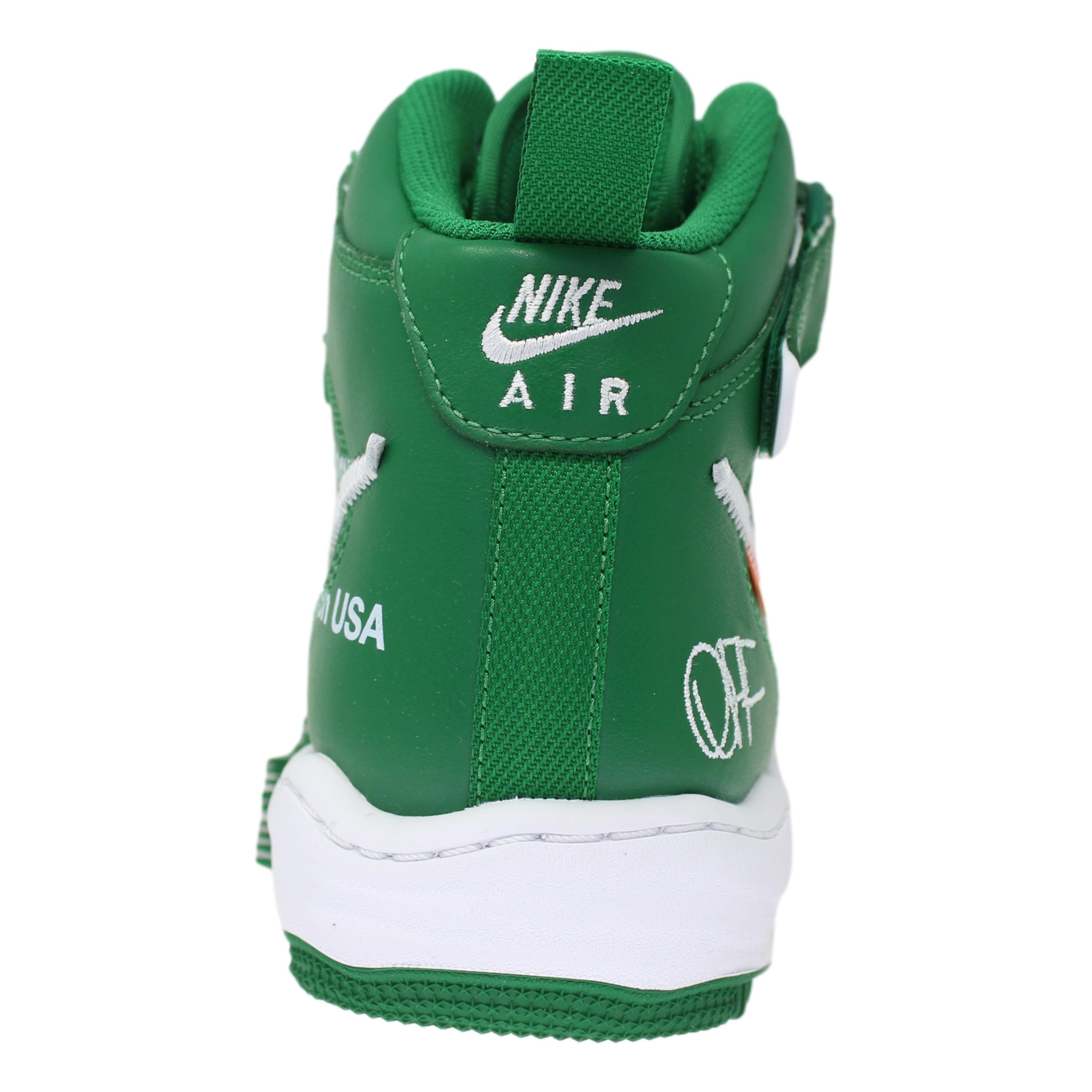 Nike Air Force 1 Mid SP LTHR Pine Green/White-White  DR0500-300 Men's