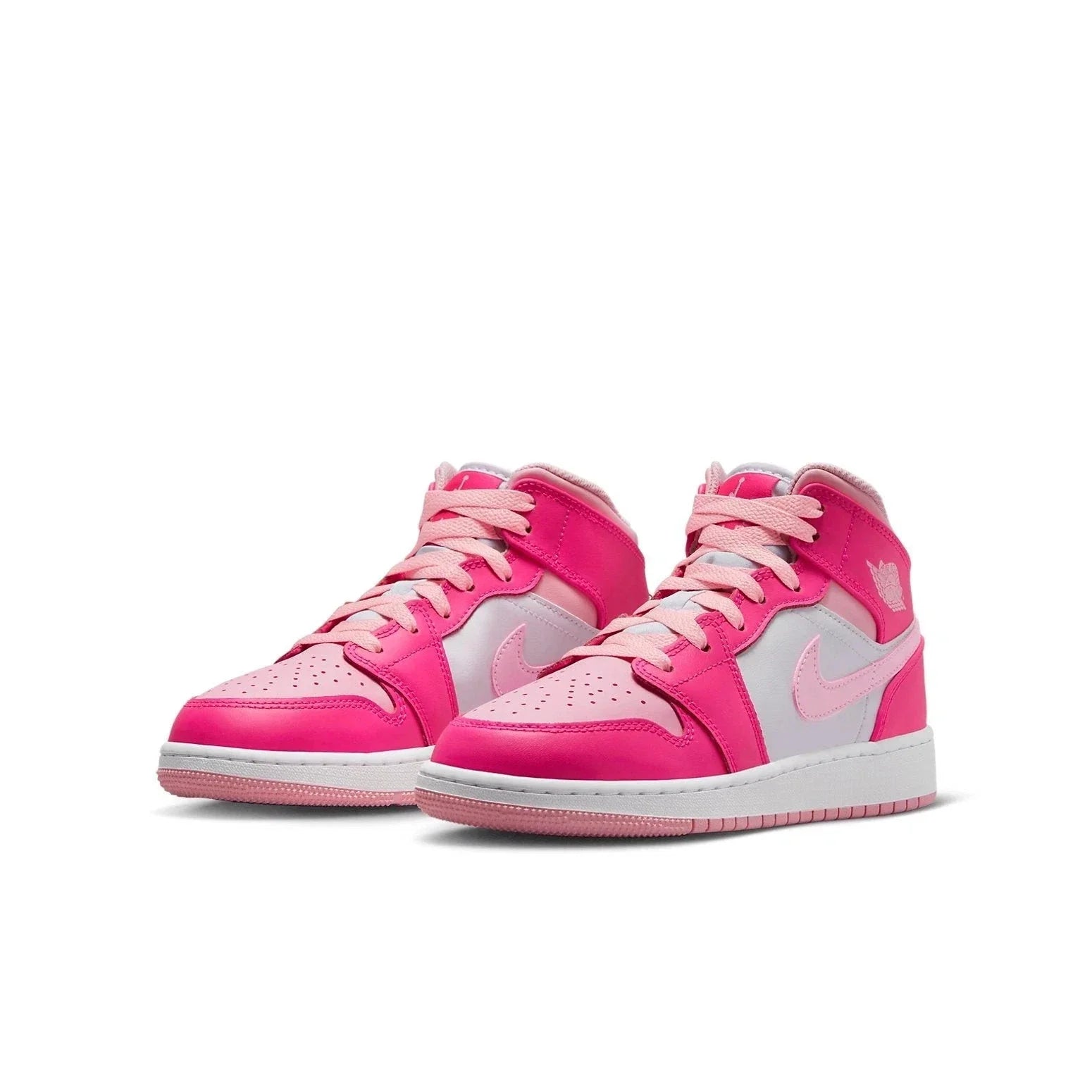 Youth Nike Air Jordan Mid FD8780- Sneaker Y Pink Lifestyle Shoes HTAT243