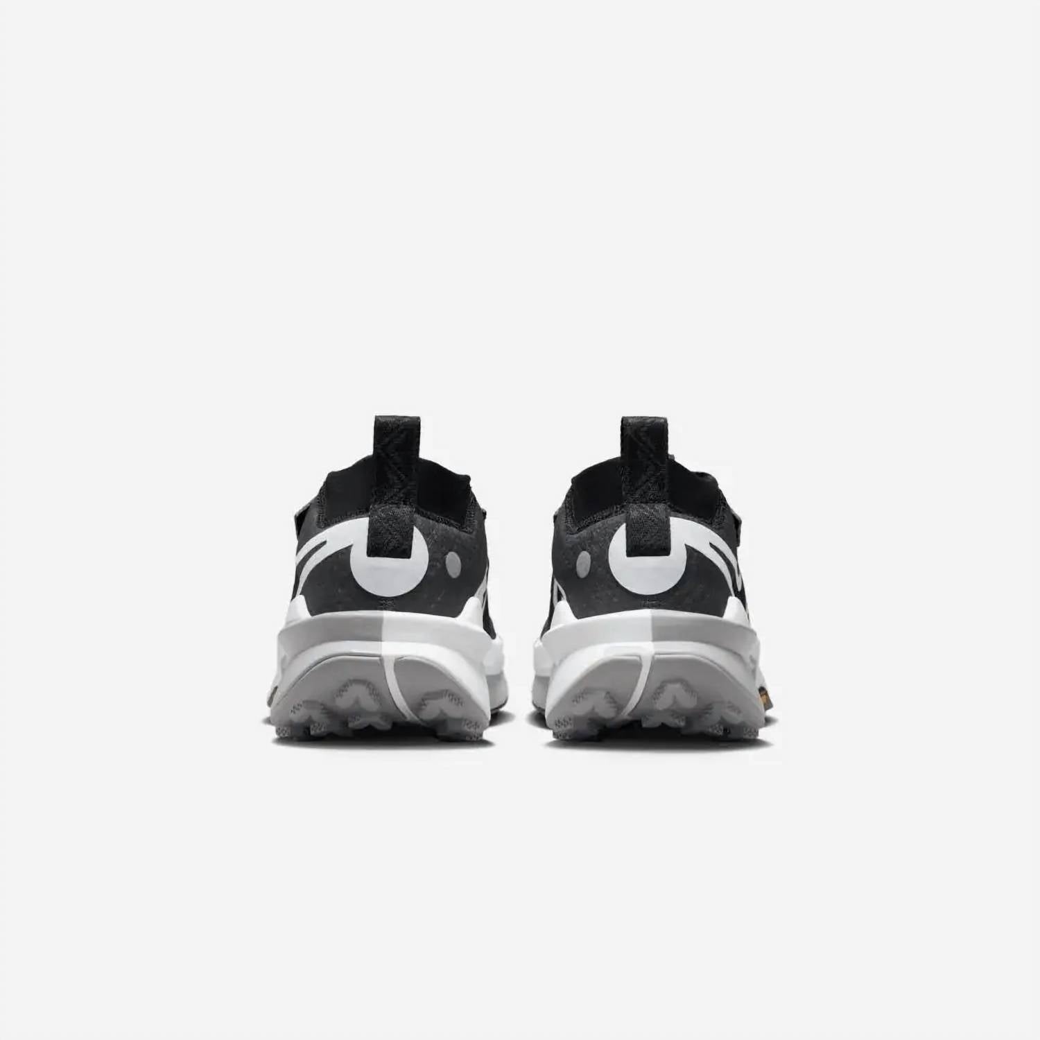 Women's Zoomx Zegama Trail 2 Running Shoes In Black/white-Wolf Grey