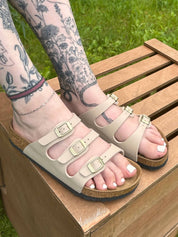 Women's Florida Birko-Flor Sandals In Sandcastle