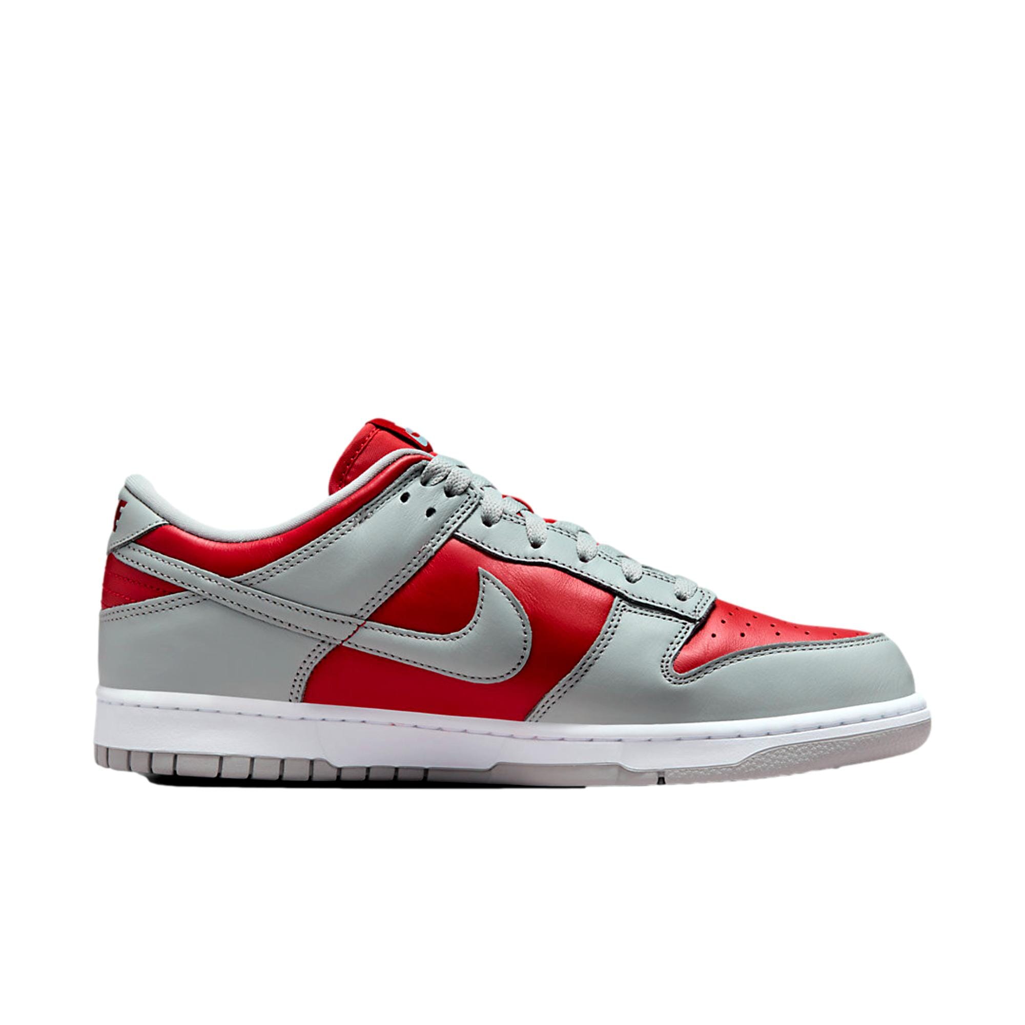 Nike Dunk Low QS Varsity Red / Silver - White  FQ6965-600 Men's
