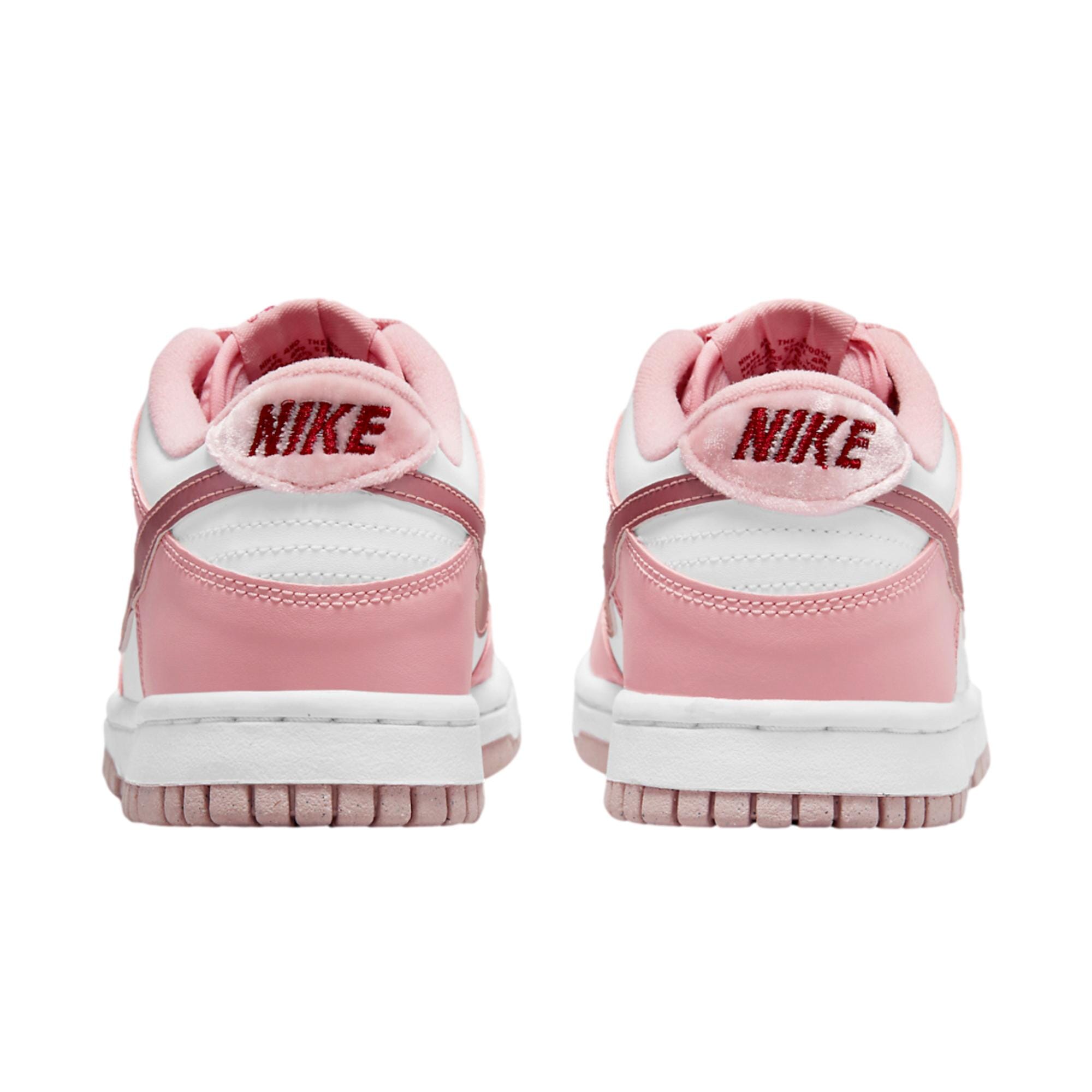 Grade-School Nike Dunk Low Pink Glaze / Pink Glaze - White DO6485-600