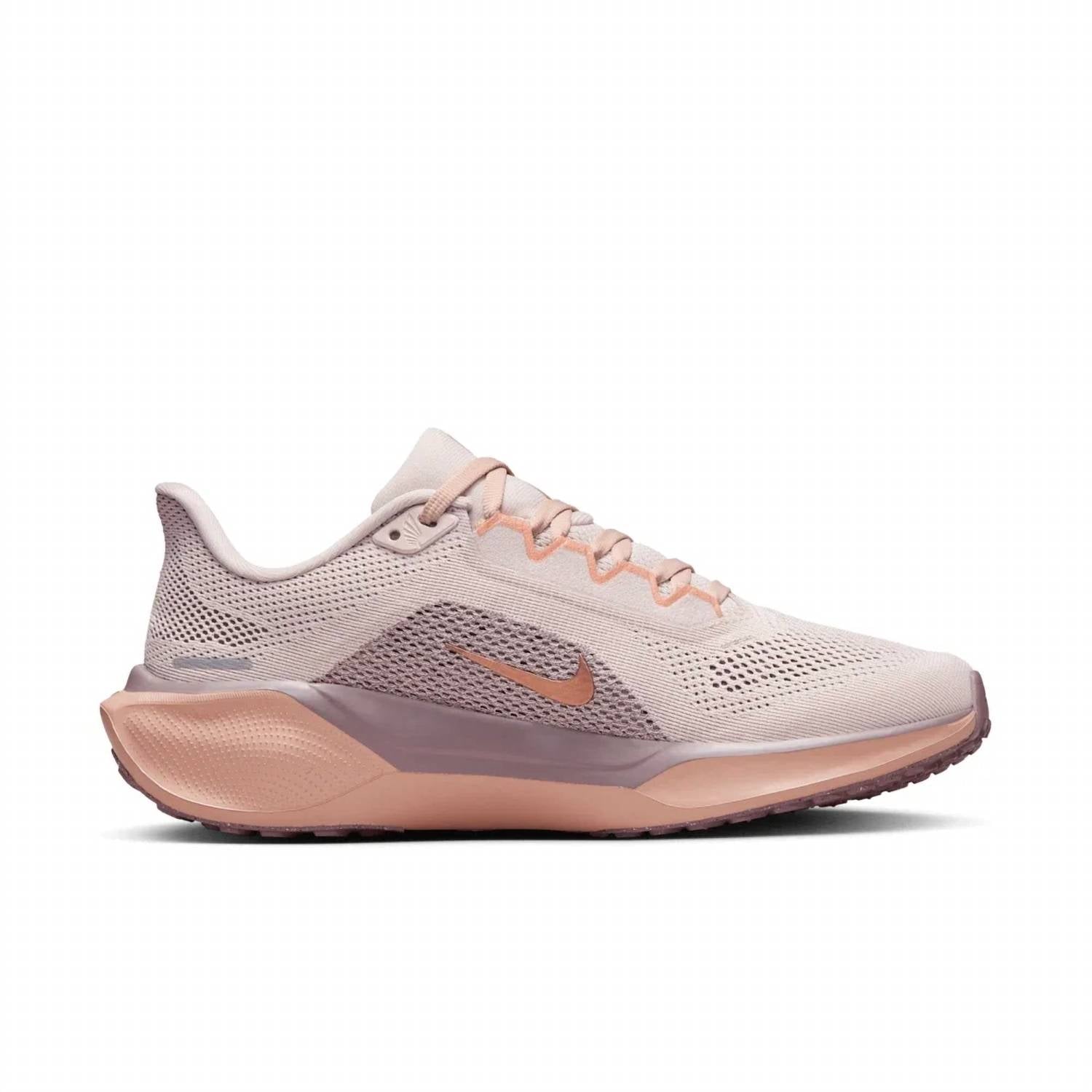 Women's Pegasus 41 Sneaker In Silt Red/metallic Rose Gold- Particle Pink