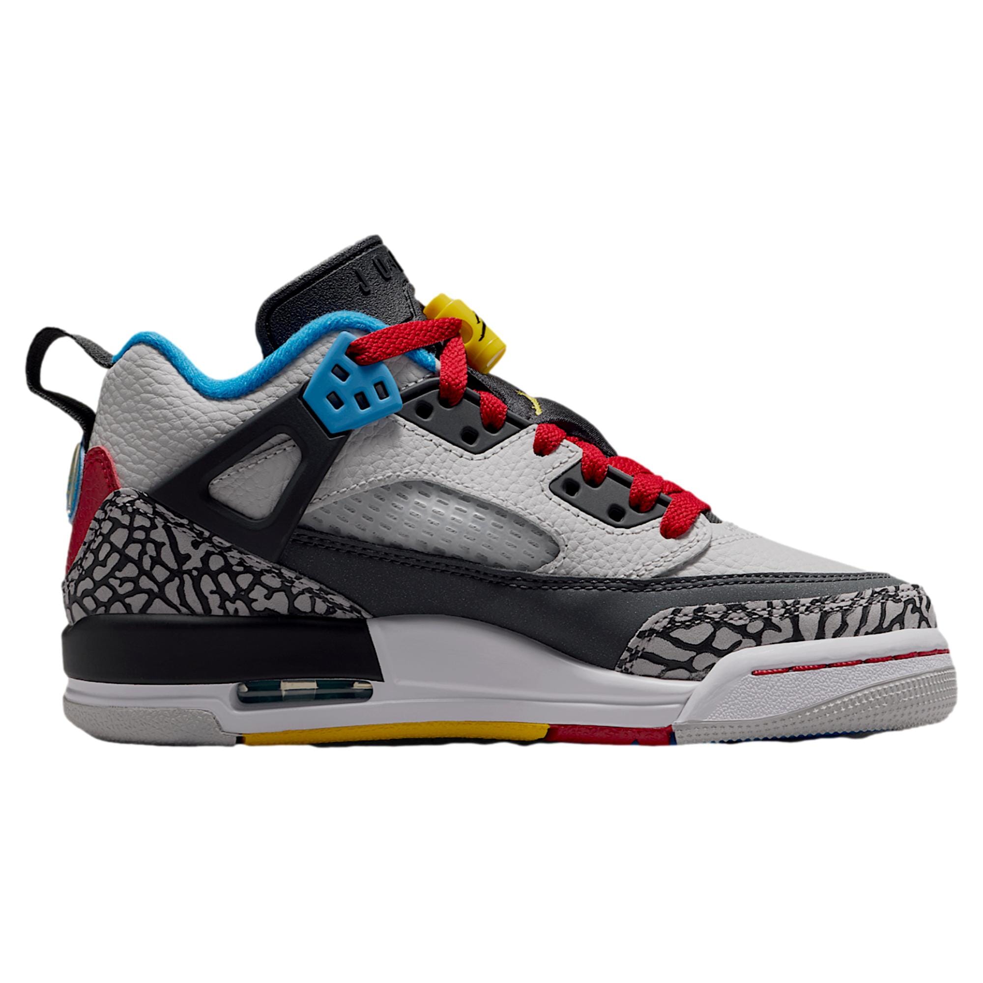 Grade-School Nike Jordan Spizike Low SE Neutral Grey / Varsity Maize IM7423-004