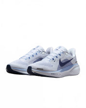 Women's Pegasus 41 Running Shoes In White/aluminium/football Grey/diffused Blue