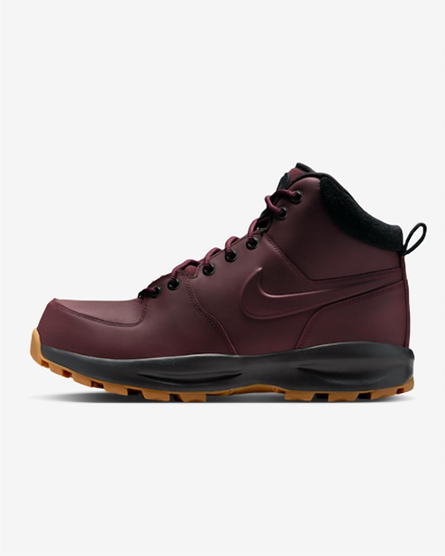 Men's Manoa Leather Boot In Burgundy