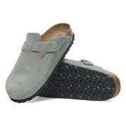 Women's Boston Clog In Pure Sage