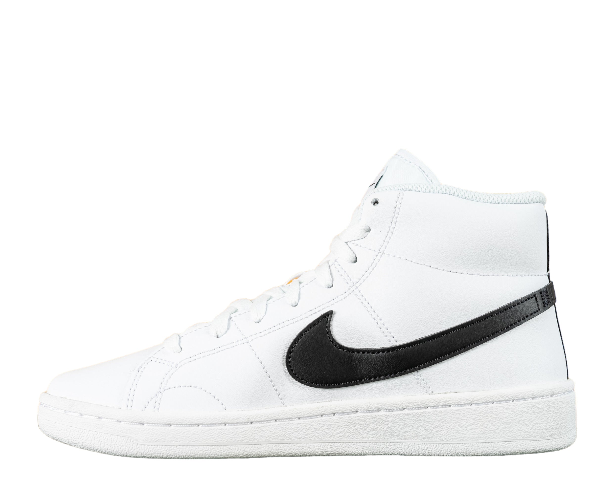 Men's Nike Court Royale 2 Mid Shoes CQ9179-100 White Black