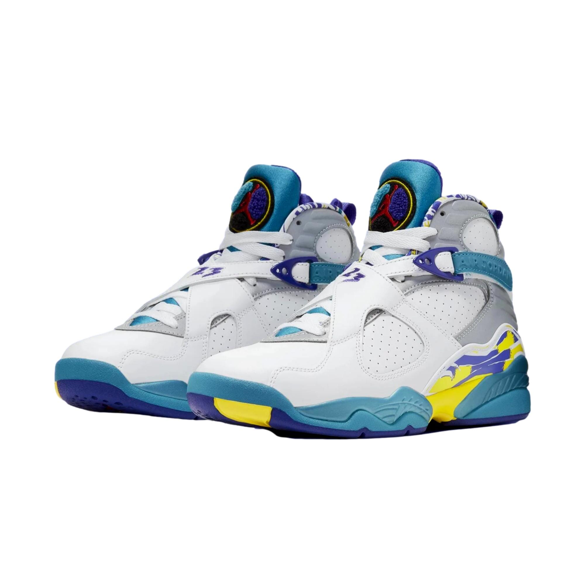 Women's Nike Air Jordan 8 Retro White/Varsity Red CI1236-100