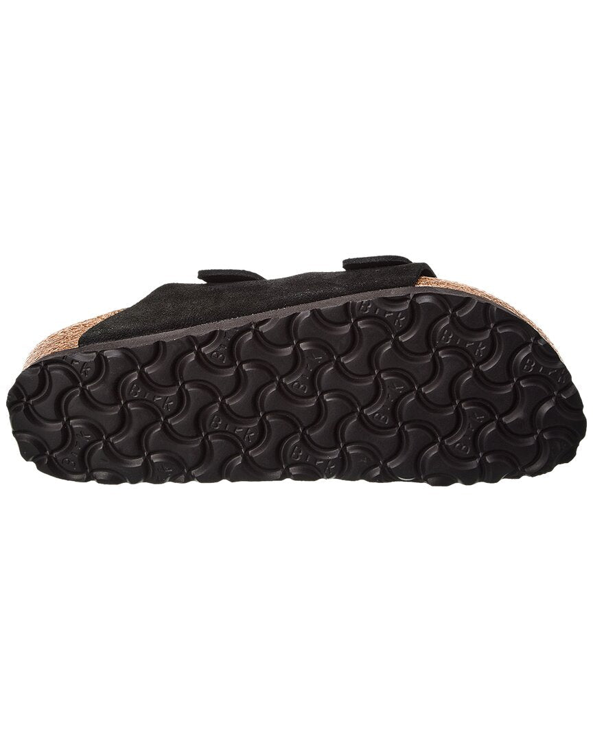 Birkenstock Arizona Narrow Soft Footbed Suede Sandal, 35