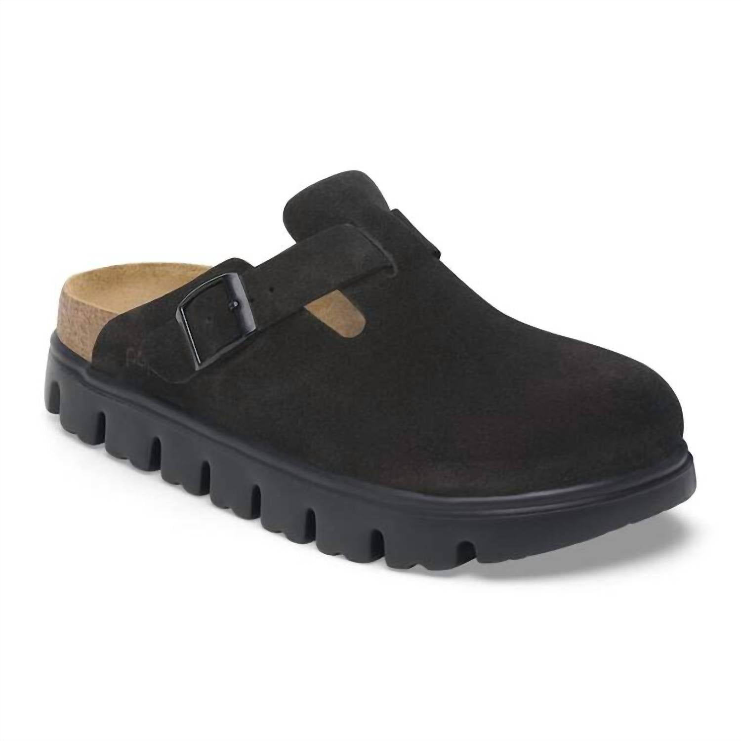 Women's Boston Pop Chunky Clog In Black