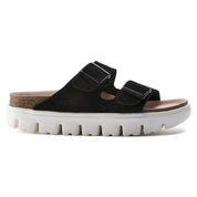 Women's Arizona Chunky Sandal In Black Suede