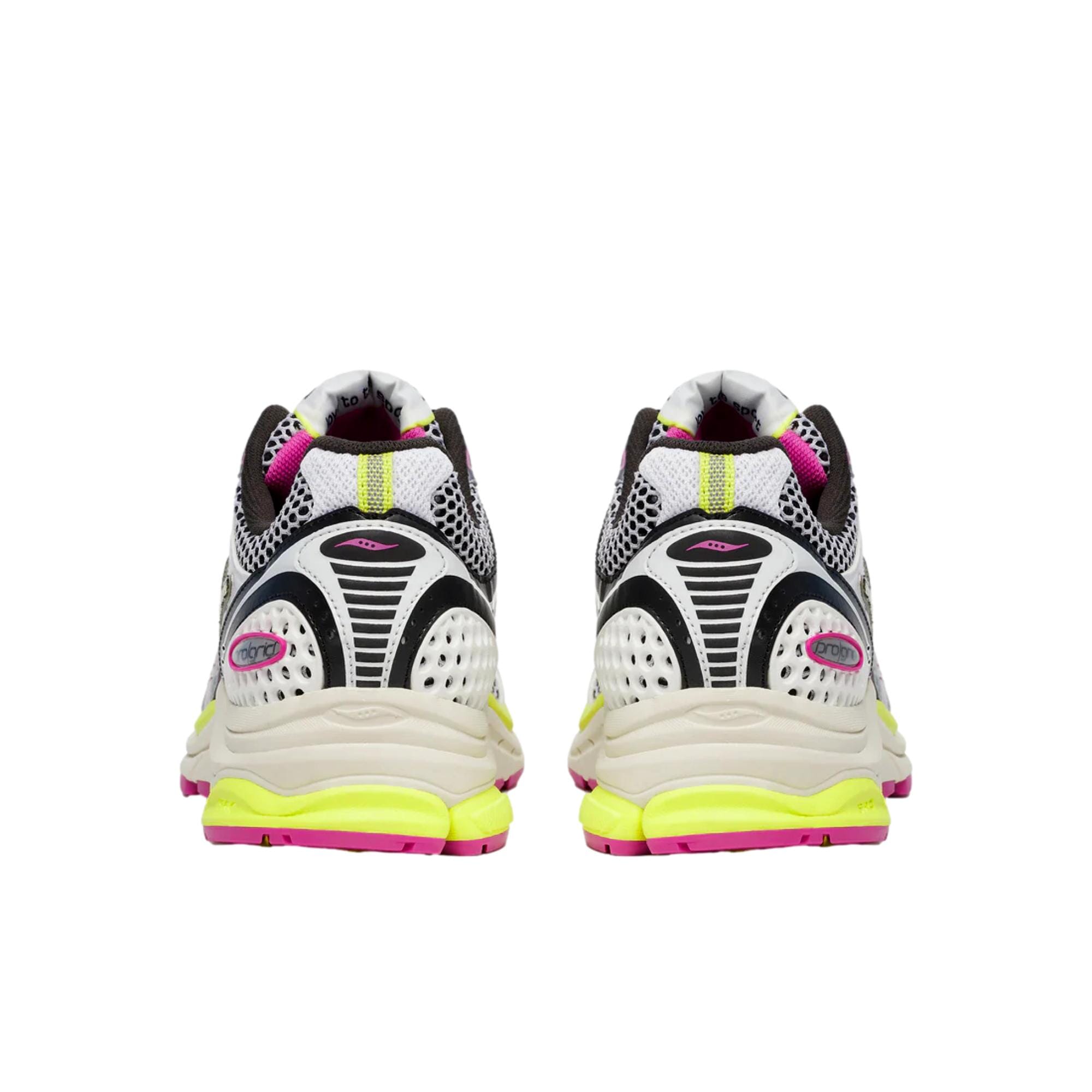 Men's Saucony Progrid Triumph 4 White / Fluo S70704-14